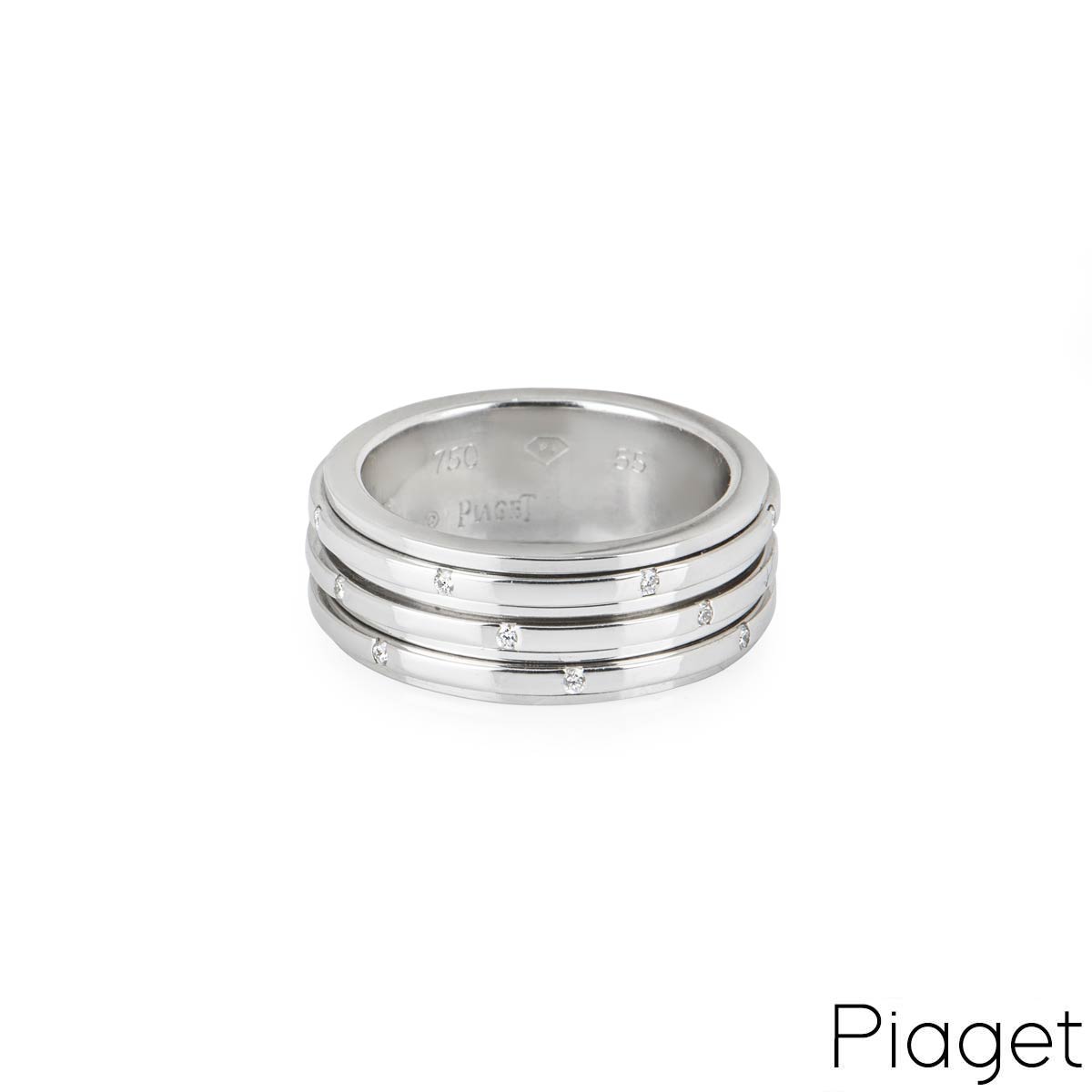 Piaget White Gold Diamond Set Possession Ring G34PO455